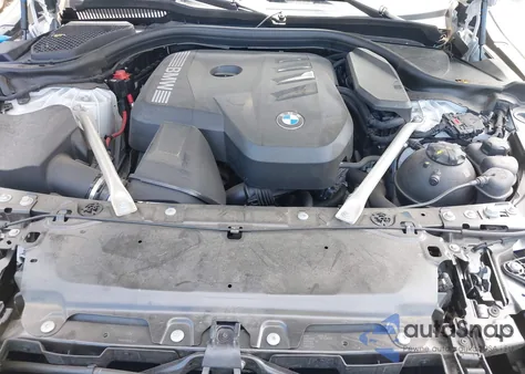 2024 BMW 530 I xDrive из США, поврежденный, VIN WBA53FJ00RCS08953